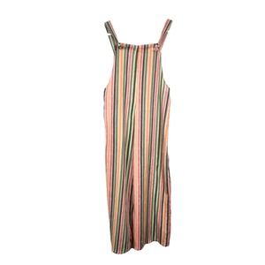 Self Esteem  Boutique Lightweight Striped Overall Jumpsuit